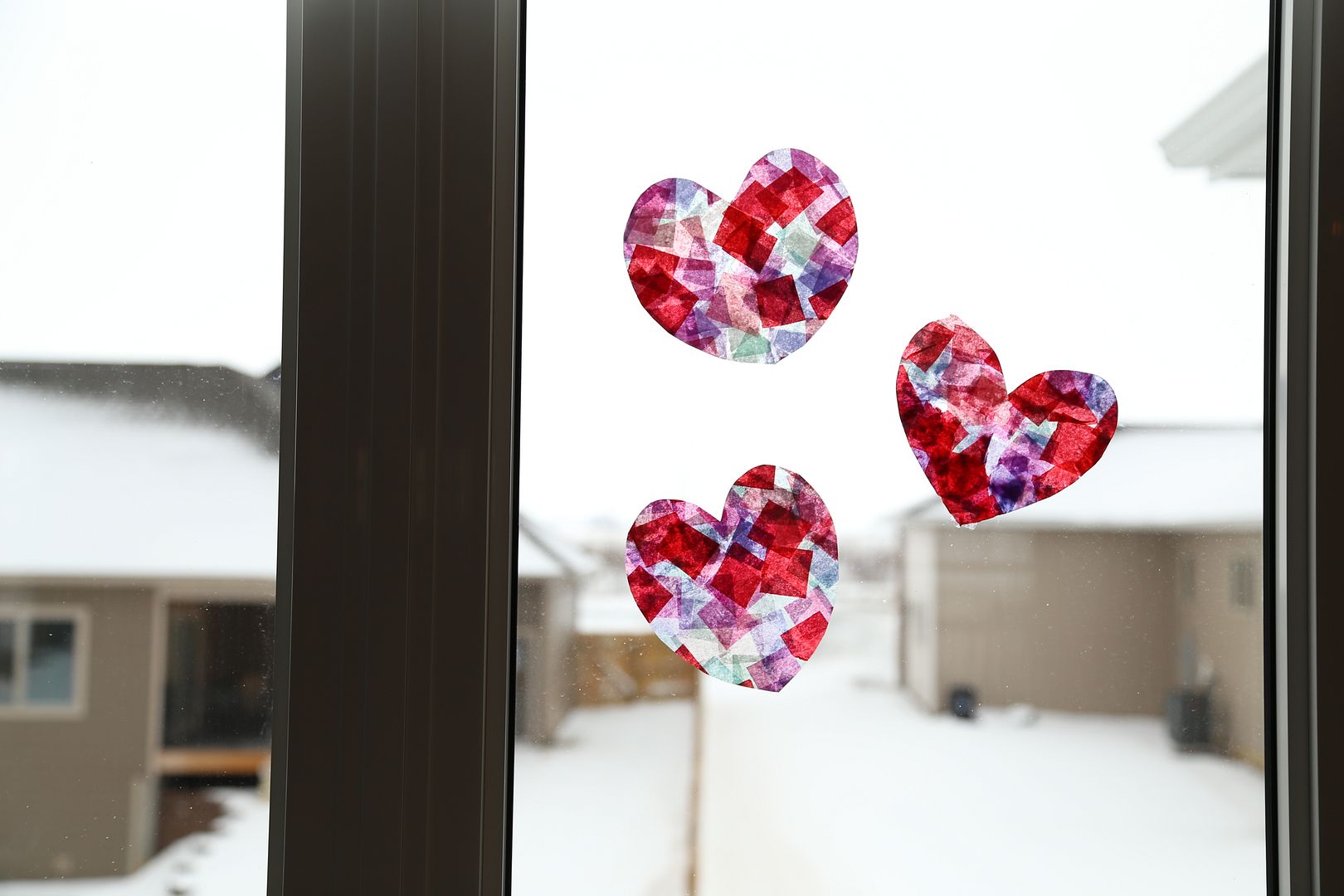 Our Life...'Better Together' Heart Suncatcher Craft